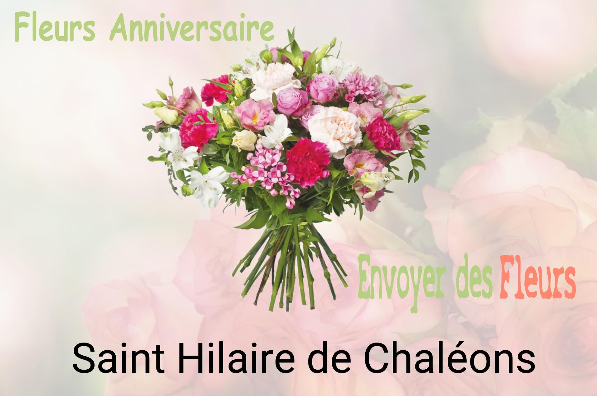 Bouquet de fleurs d’anniversaire livré à Saint-Hilaire-de-Chaléons