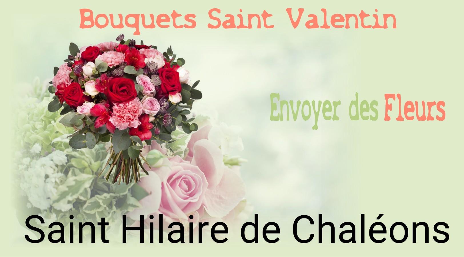 Roses de Saint-Valentin livrées à Saint-Hilaire-de-Chaléons